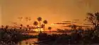 Florida River Scene: Early Evening, After Sunset, c. 1887–1900