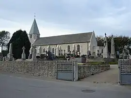 The church of Flottemanville-Hague