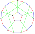 The chromatic index of the flower snark J5 is 4.