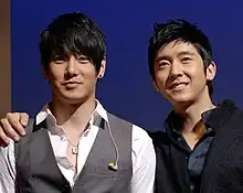 (L-R): Hwanhee and Brian Joo