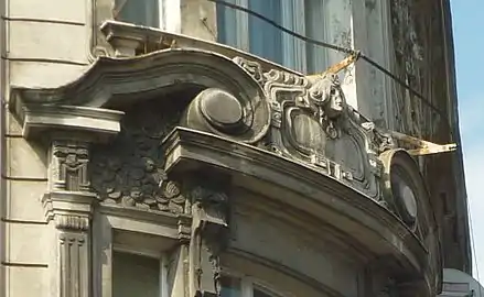 Tenement Max Zweininger facade detail