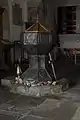 Font in the Church of St Anne, Catterick