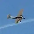 A Ford Trimotor landing at Phoenix Goodyear Airport during March 2017