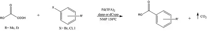 Formation of Aryl Esters (Shang et al. (2009))