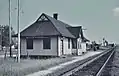 Former SOO Line train depot at the end of W. Forest Street c.1970