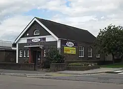 In 2015, another former Brethren meeting hall (pictured in 2010 when in use as a fitness centre) was demolished.  It stood on Portland Road in Aldrington.