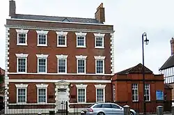 Former Rectory and Garden Railing