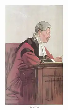 Sir Forrest Fulton by 'Spy' in Vanity Fair (1903)