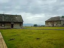 Fort St. James - field and boardwalks