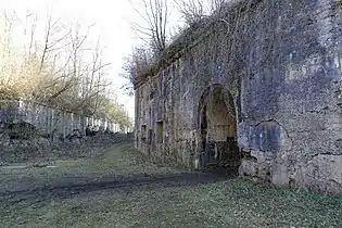 Entrance seen from inside