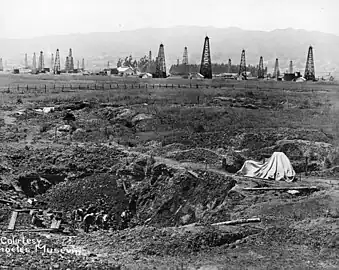 Fossil miners at work 1911 by E.S. Cobb