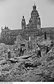 New Town Hall after Bombing of Leipzig in World War II