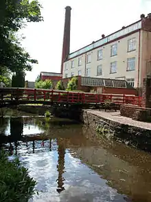 Coldharbour Mill textile factory, built in 1799.