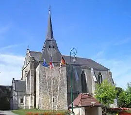 The church in Saint-Martin-du-Vieux-Bellême