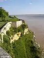 The Gironde estuary seen from the citadel of Blaye