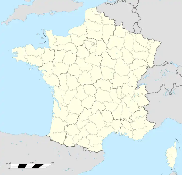 Vannes is located in France