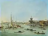 Francesco Guardi – The Dogana with the Giudecca, c. 1775