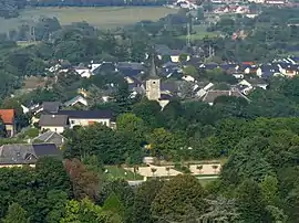 General sight of the village from Montmélian