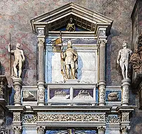 Lorenzo Bregno tomb of Benedetto Pésaro