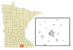 Location of Conger, Minnesota