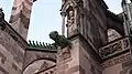 Ram-like creature as gargoyle