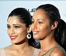 Freida Pinto (left) and Rula Jebreal (right)