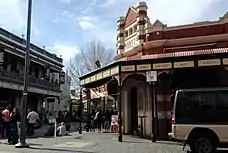 Fremantle Markets, northwest corner, Perth, Western Australia