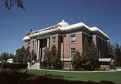 Fremont County Courthouse in St. Anthony