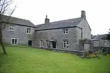 Airton Quaker Meeting House, archway and bench