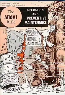 Comic book manual M16A1 Operation and Preventive Maintenance