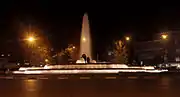 Fountain of Dolphins, Rep. Argentina Square in Madrid