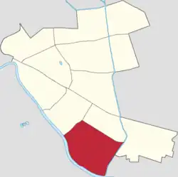 Location in Hedong District