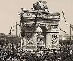 State funeral of Victor Hugo, 31 May 1885.