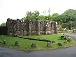 Furness Abbey, Capella Extra Portas with attached walls