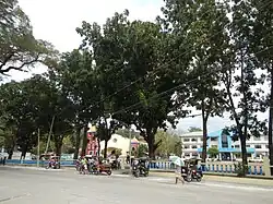 Aringay town center along the National Highway