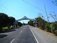 Welcome arch