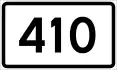 County Road 410 shield