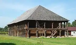 18th century granary in Górzno