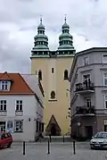 Saint Lawrence church seen from the Market Square