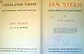 1907 calendar of Jan Steen paintings