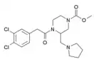 Chemical structure of GR-89696.