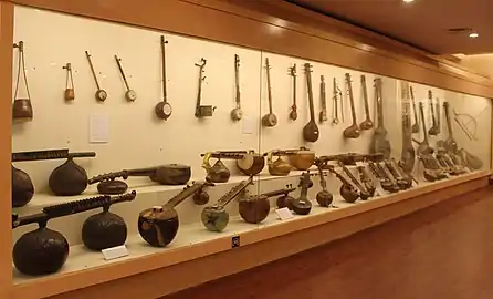 View of the Musical Instruments