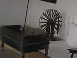 Gandhiji's Charkha and table