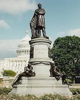 James A. Garfield Monument, United States Capitol grounds, Washington, D.C.