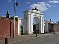 Gate to the Royal Clarence Victualling Yard