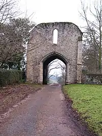 West Acre Priory Gatehouse