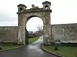 Wedderburn Castle, Lion Gate And Boundary Walls