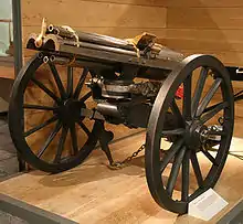 A Gatling gun