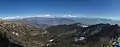 A panorama view of Gaurishankar Mountain (7134m) from Kalinchowk (2900m.)