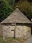 Gazebo 20 m north of No 13 Bath Road